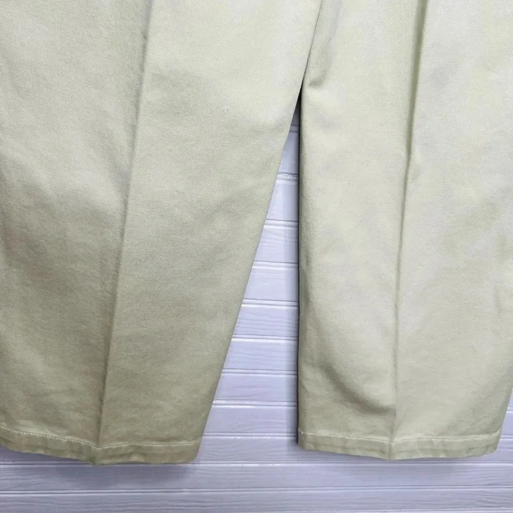 OBEY Brighton Carpenter High Rise Pants Jeans in Cucumber Green Size 28 - Image 5