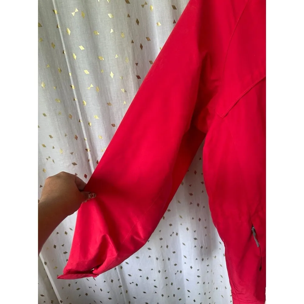 Outdoor Women's Waterproof Packable Hoodie Windbreaker Rain Jacket - Image 3