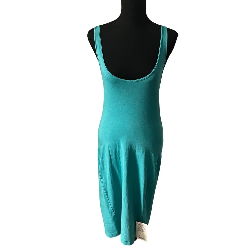 Go For It Open Back Tank Dress 6 Women’s Heathered Surge - Image 2