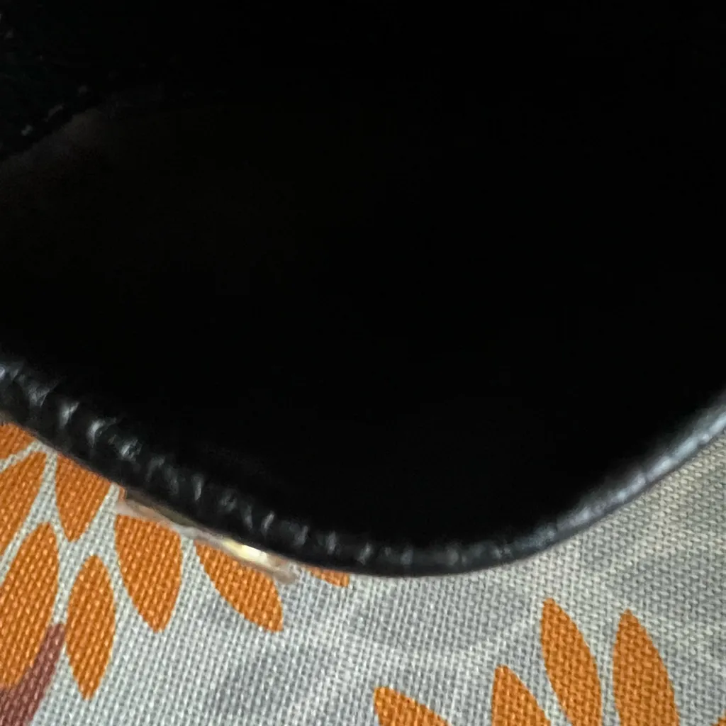 Black Leather Moto Leg Bag Belt Pouch Waist Bag Shoulder Unisex - Image 5