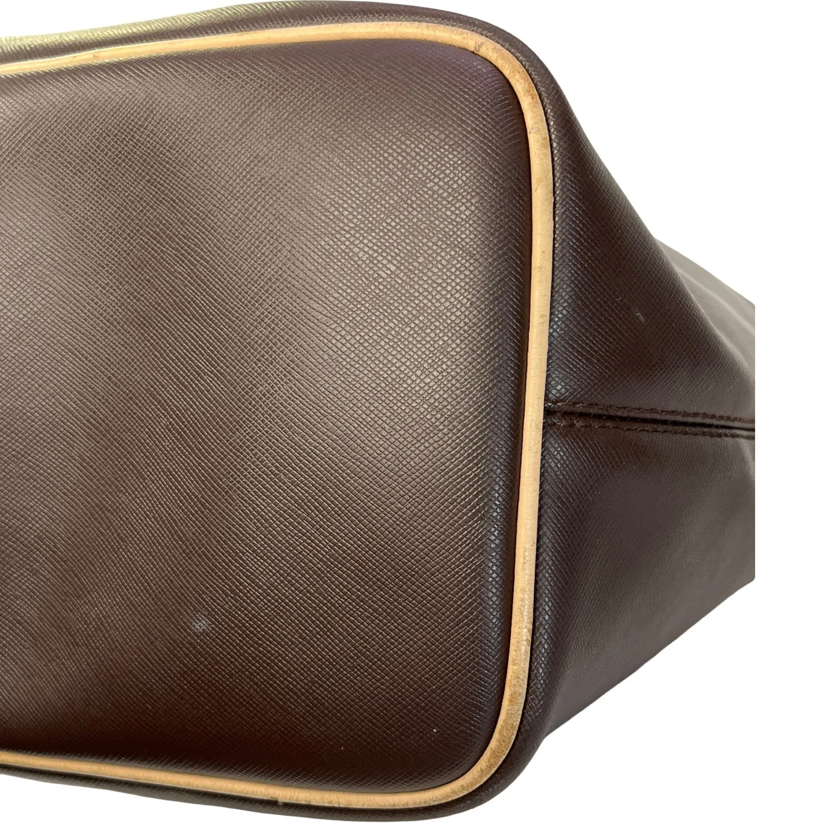 Coach Metro Tote F24341 Brown PVC Leather Trim Shoulder Bag Missing Hangtag - Image 13