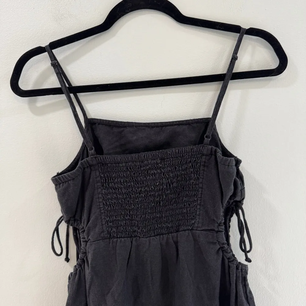 Aerie Side Cut Out Mini Sundress Black XS - Image 7