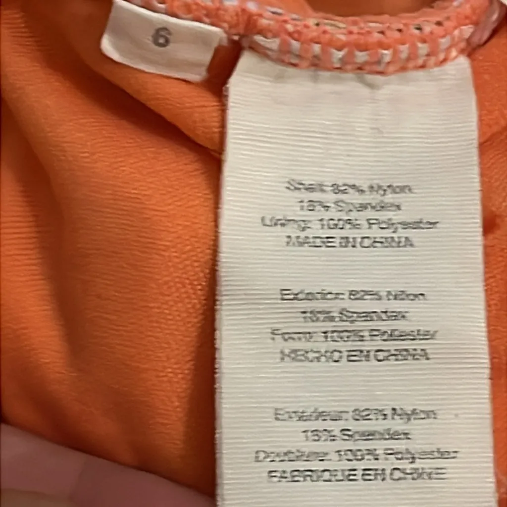 Bleu Rod Beattie Plaid Hip to Be Square One-Piece Swimsuit Womens size 6 Beach - Image 4