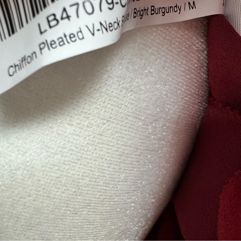 NEW Quince Chiffon Pleated V - Image 10