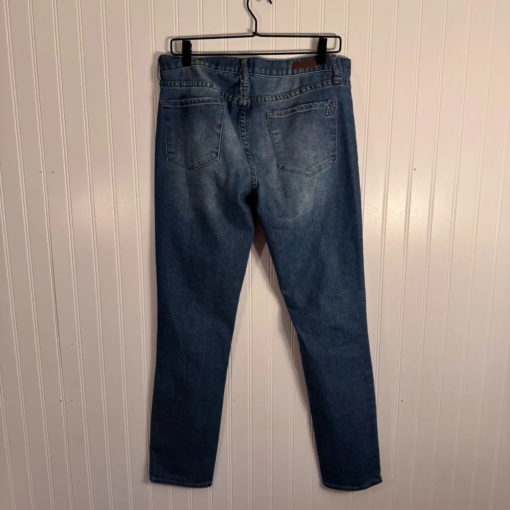 Articles of Society Women’s Mid-Rise Medium Wash Distressed Skinny Jeans Size 31 - Image 5