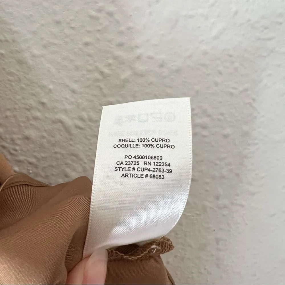 Aritzia Wilfred Brown Satin Cami Tank Top Size XS V Neck - Image 6