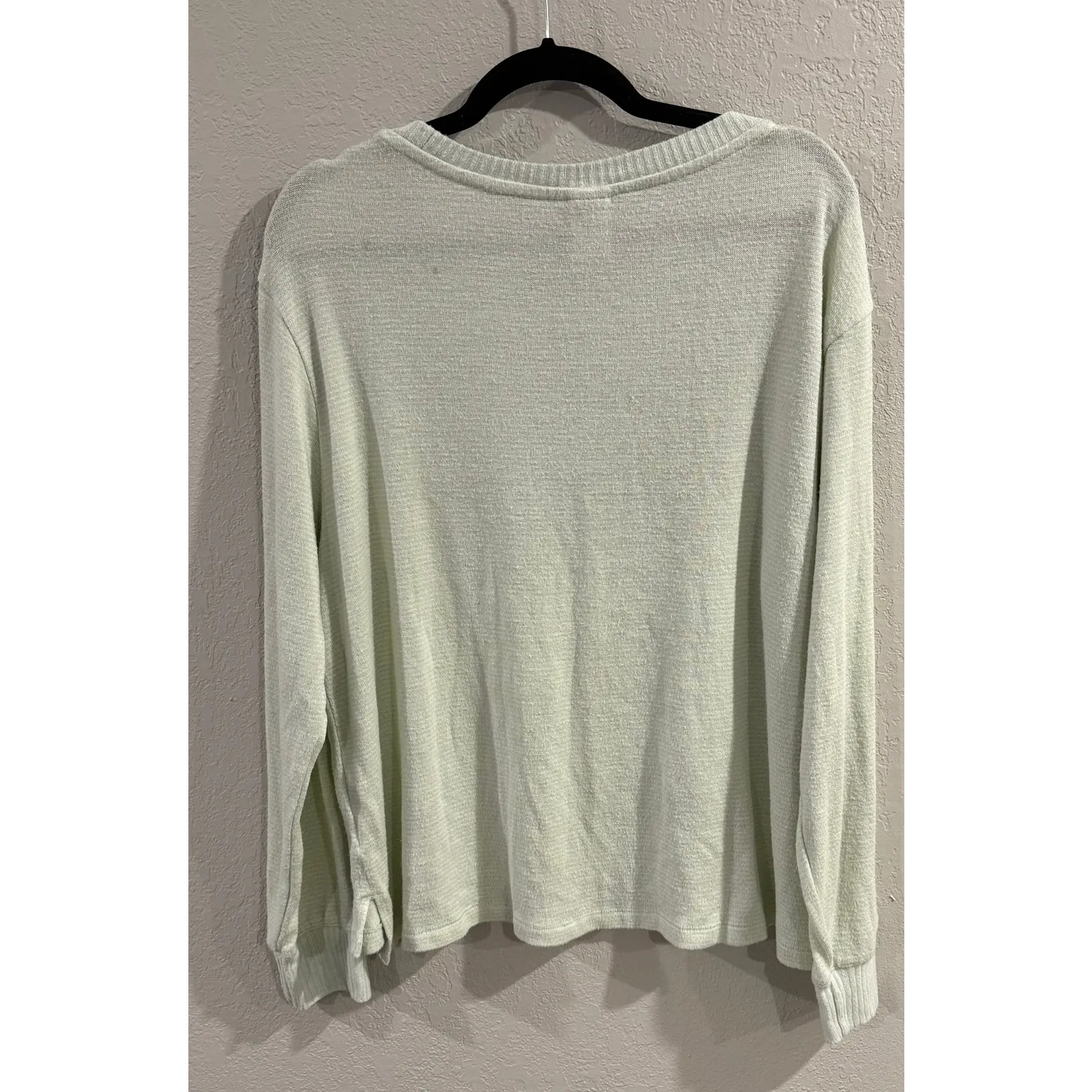 Stars Above Mint Green Waffle Knit Lounge Set Womens XL - Image 9