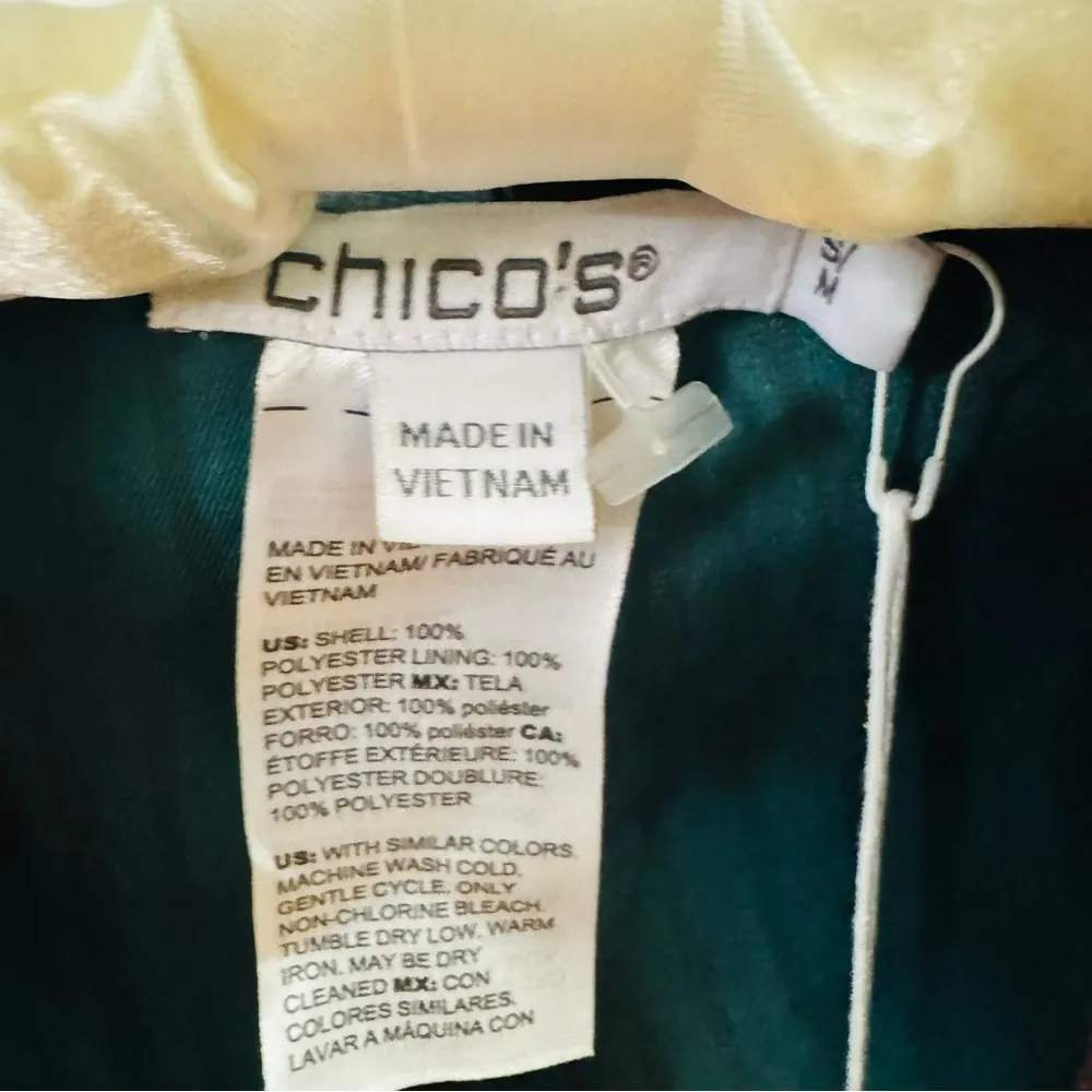 Chico's Blue and Red kimono - Image 7