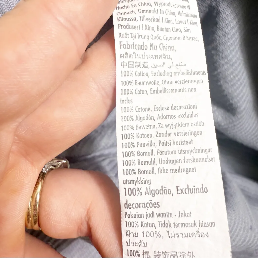 Cotton On Cropped Corduroy Shacket‎ size 8 - Image 6