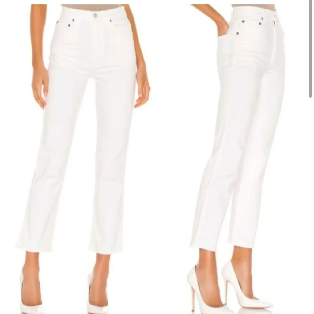 AGOLDE Pinch Waist High Rise Kick jeans in Vinegar - Image 2