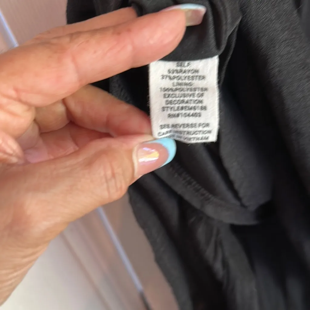 Black Maxi Sundress with Spaghetti Straps - Image 6