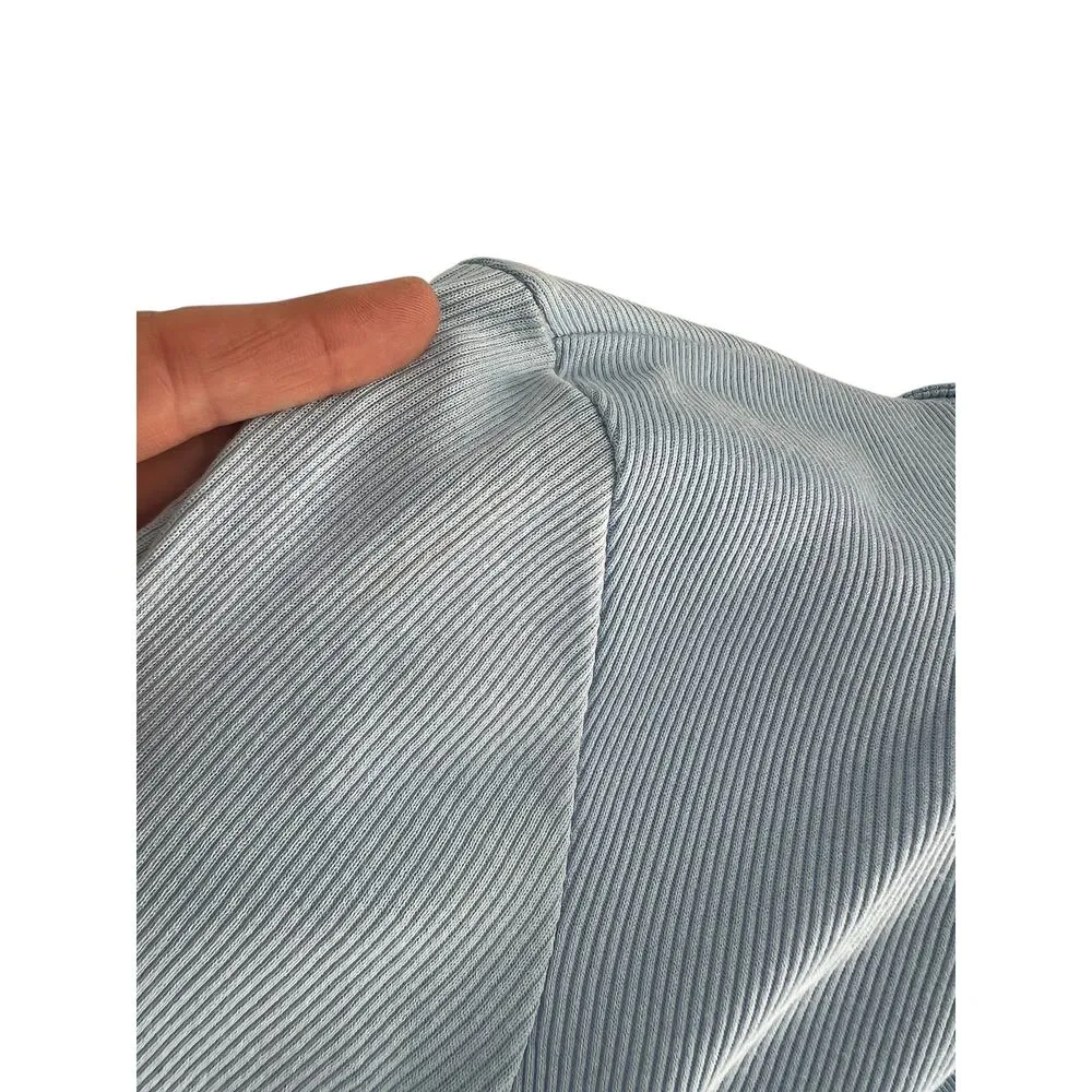 Helmut Lang Polo Dress in Baby Blue Aquarius - Image 13