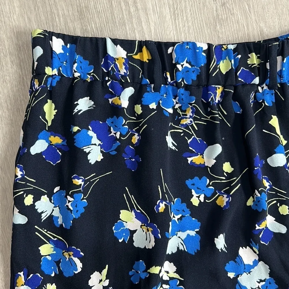 Halogen • floral wide leg crops plus size 2X - Image 6