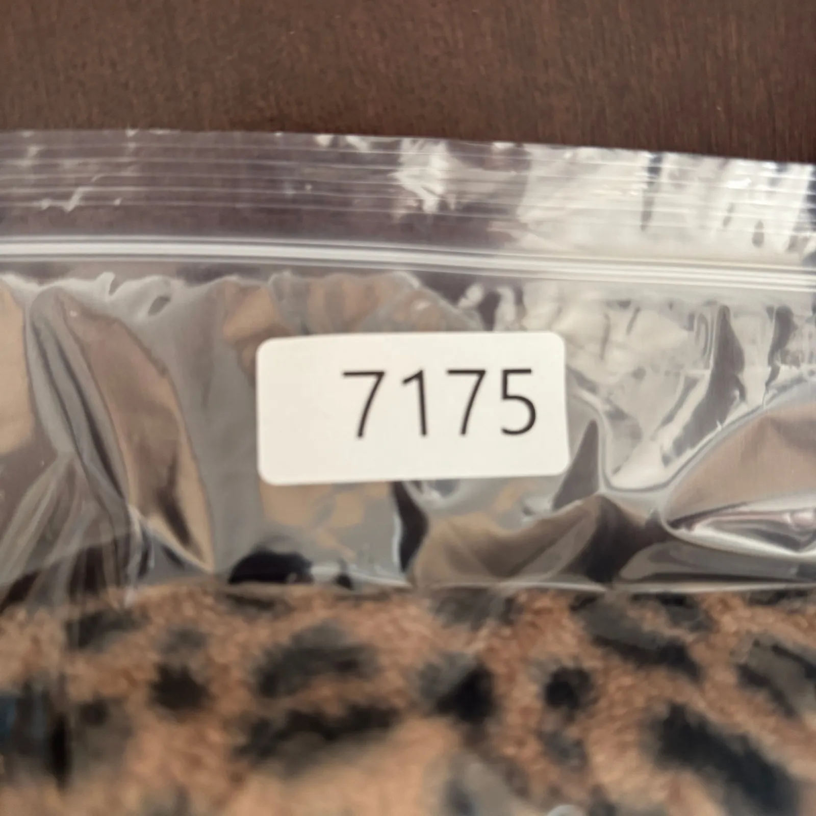 Abercrombie & Fitch Fleece Tan Pullover Leopard‎ Quilted Womens S Cozy Snap Neck - Image 9