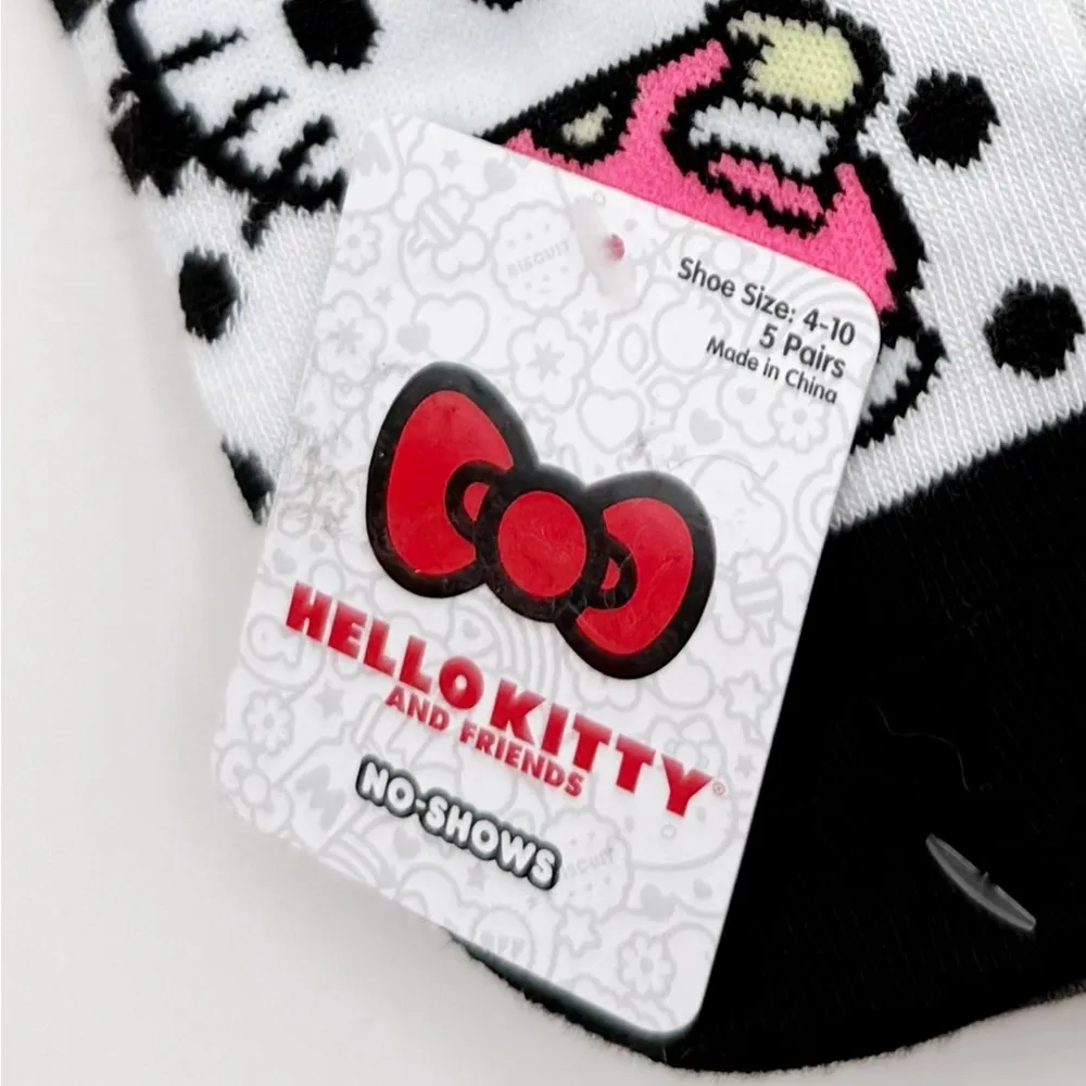 Hello Kitty Womens No Show Socks My Melody Keroppi Pompompurin Badtz Maru Gift - Image 2