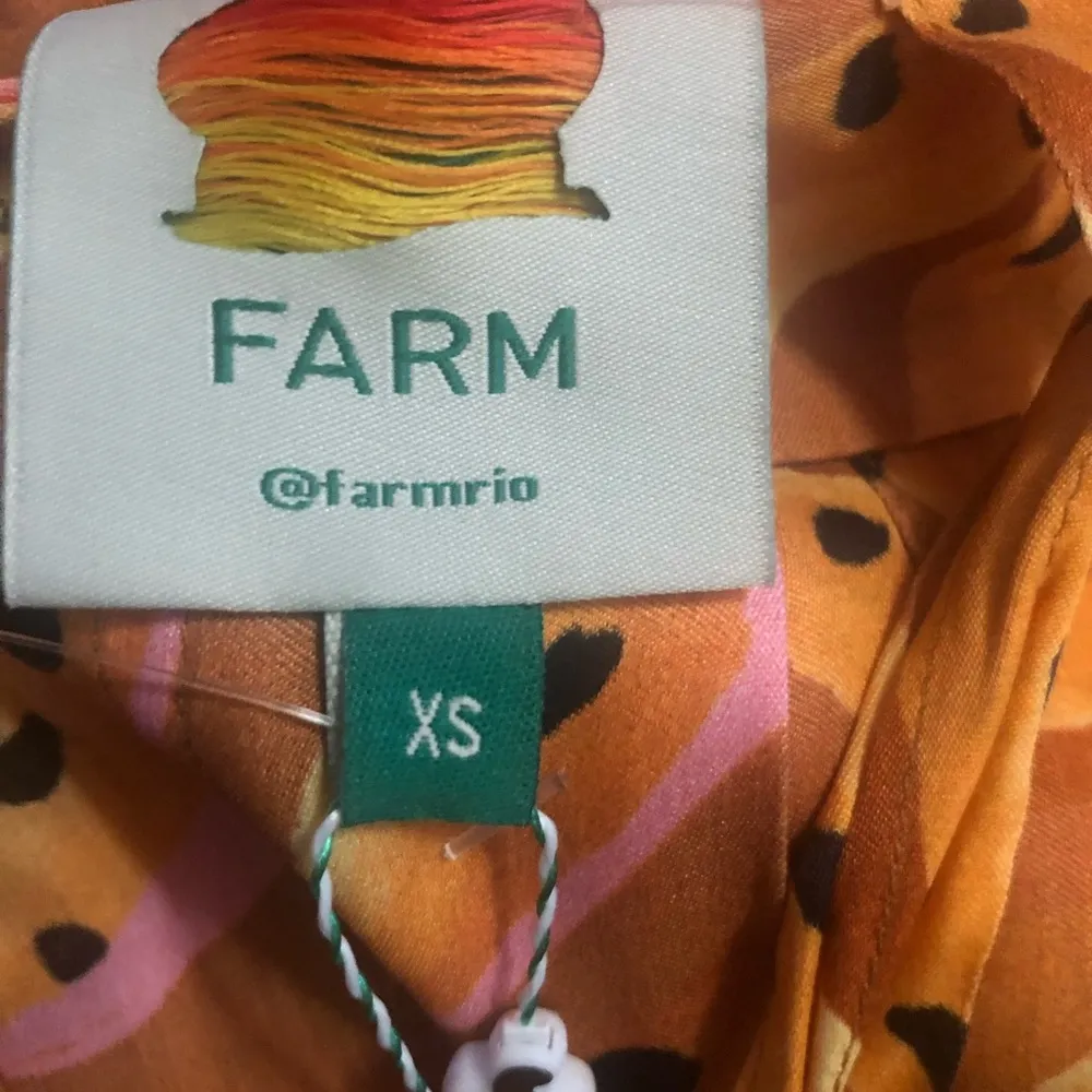 Farm Rio Raining Bananas Tie Front Shorts - Image 6