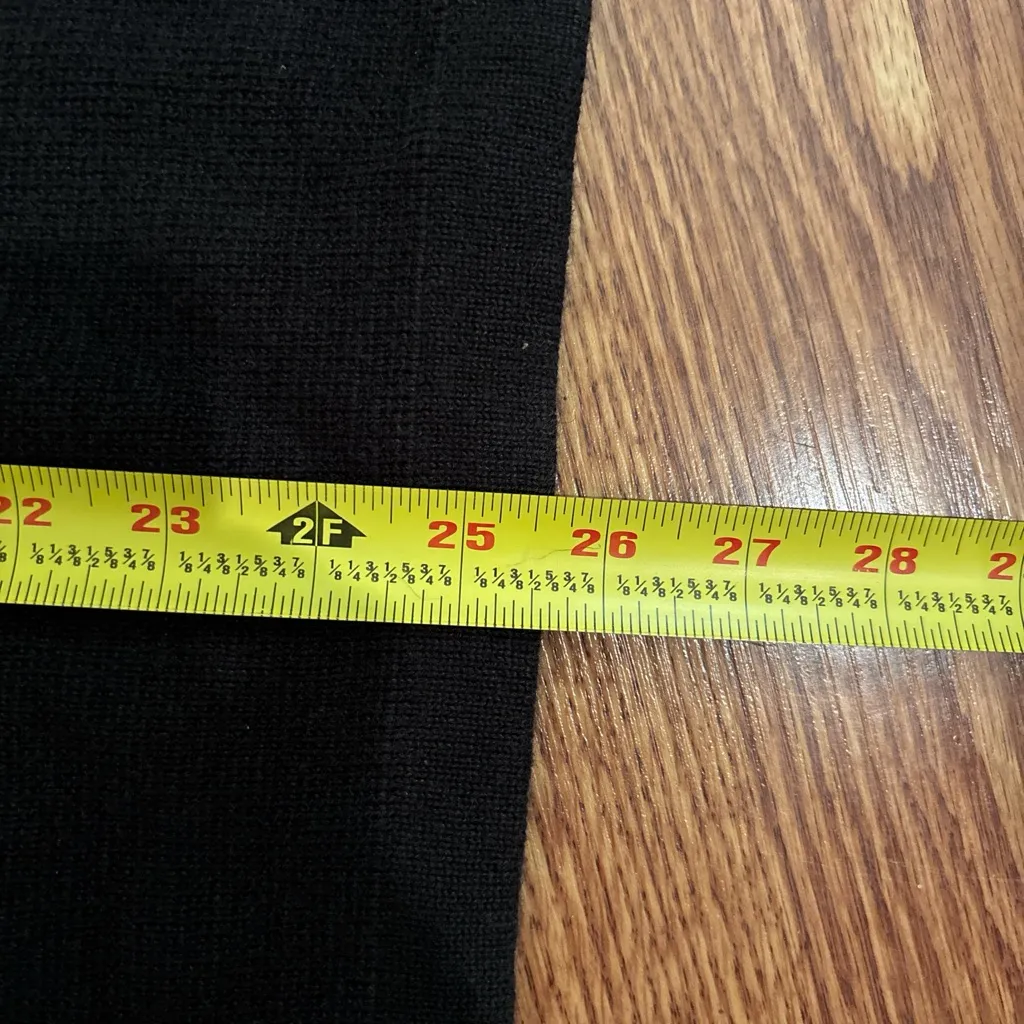 American Eagle Outfitters Striped Black & Blue Sweater - Image 5