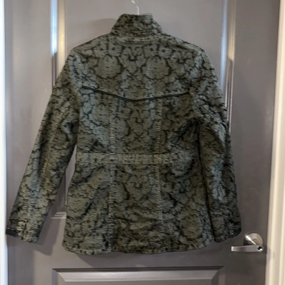 Hei Hei Women's Burnett Anorak Olive Velvet Jacket - Image 5