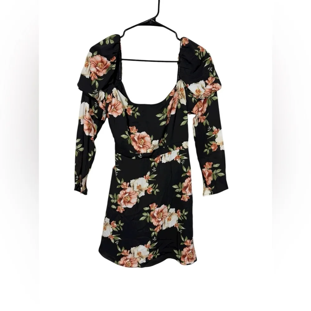 Likely Tara Floral Puff Sleeve Dress SEE MEASUREMENTS - Image 3