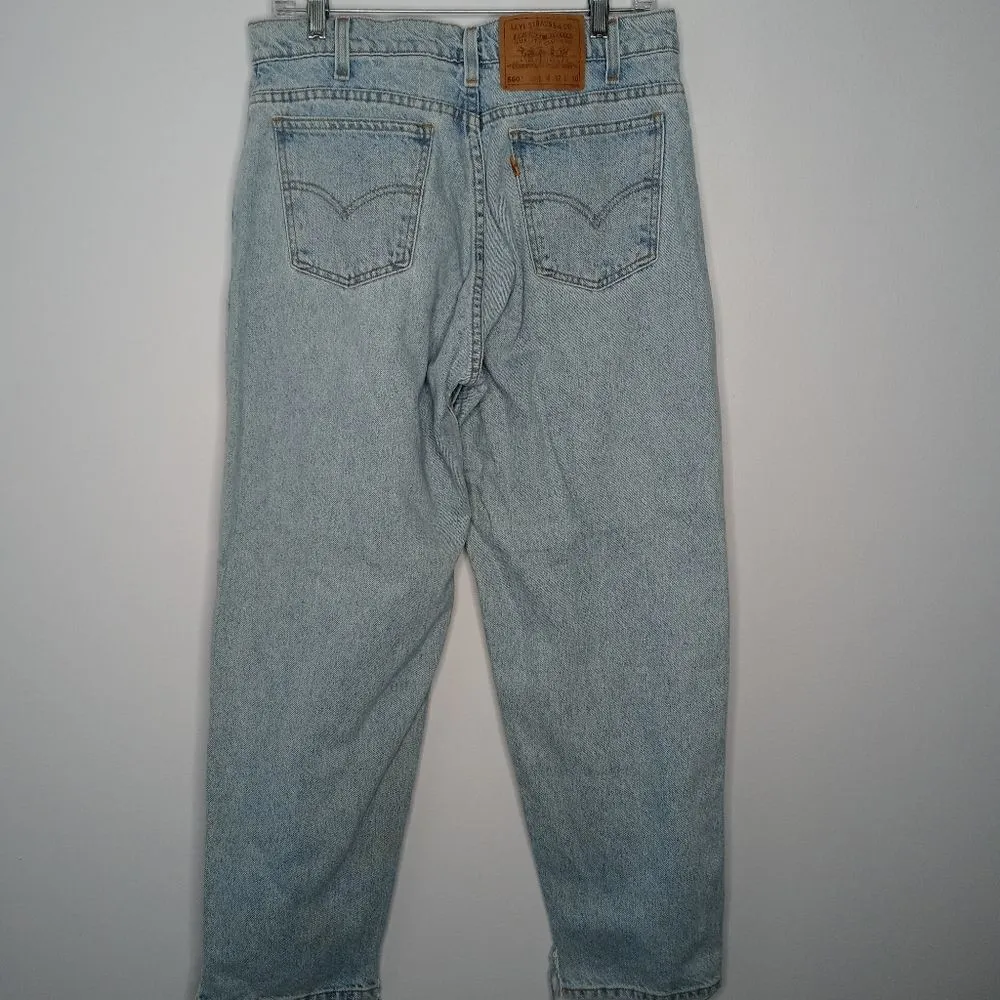 Vintage Levi's orange tab blue jeans size 32 - Image 9