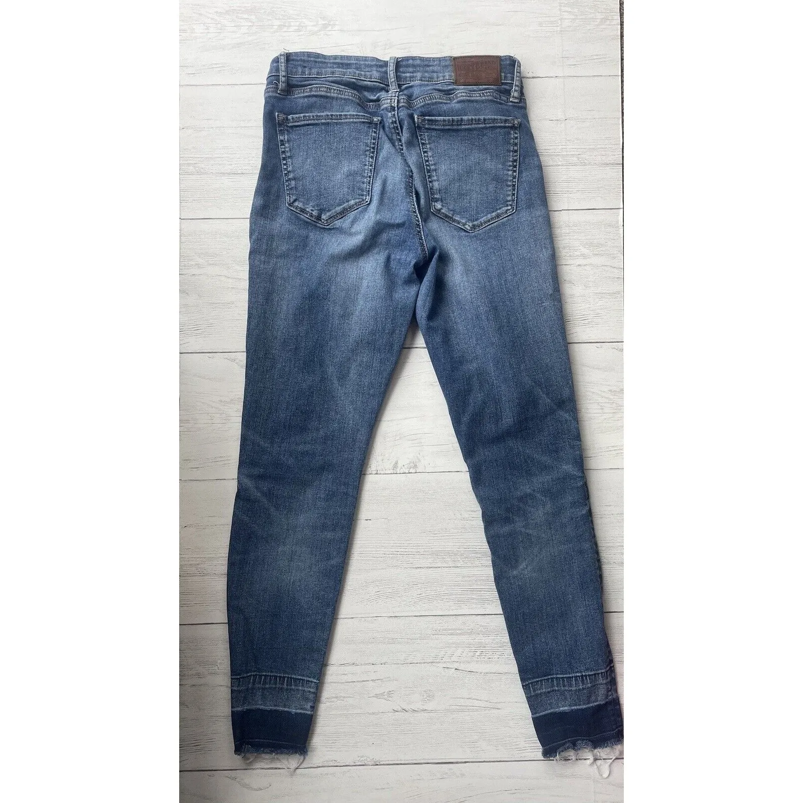 Lucky Brand ORTA Premium Skinny Jeans Released Raw Hem 6/28 - Image 10