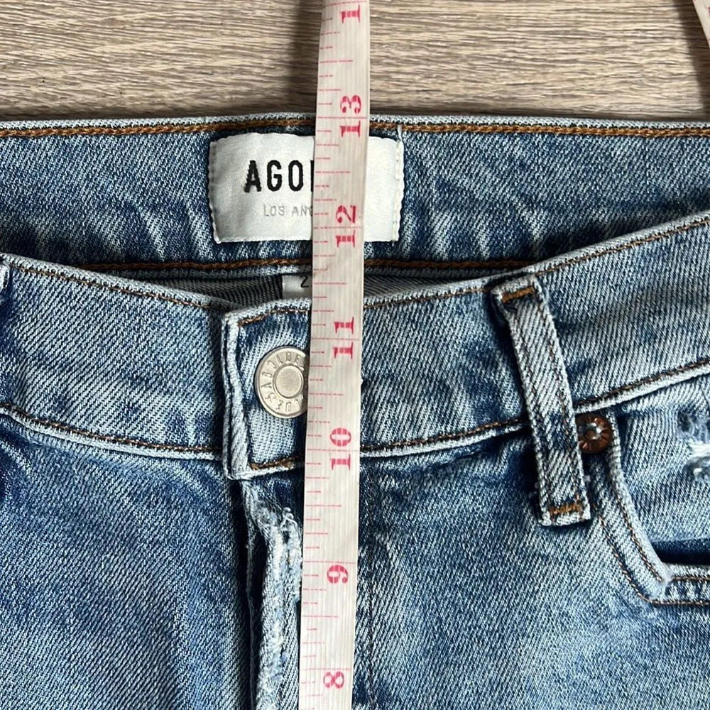 AGOLDE Nico High Rise Slim Fit Jeans - Image 9