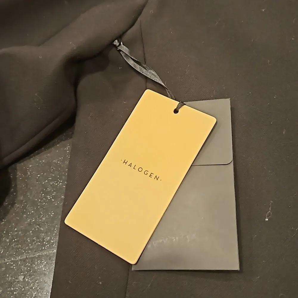 💕HALOGEN💕 Double Breasted Stretch Blazer ~ Black Medium M NWT - Image 16