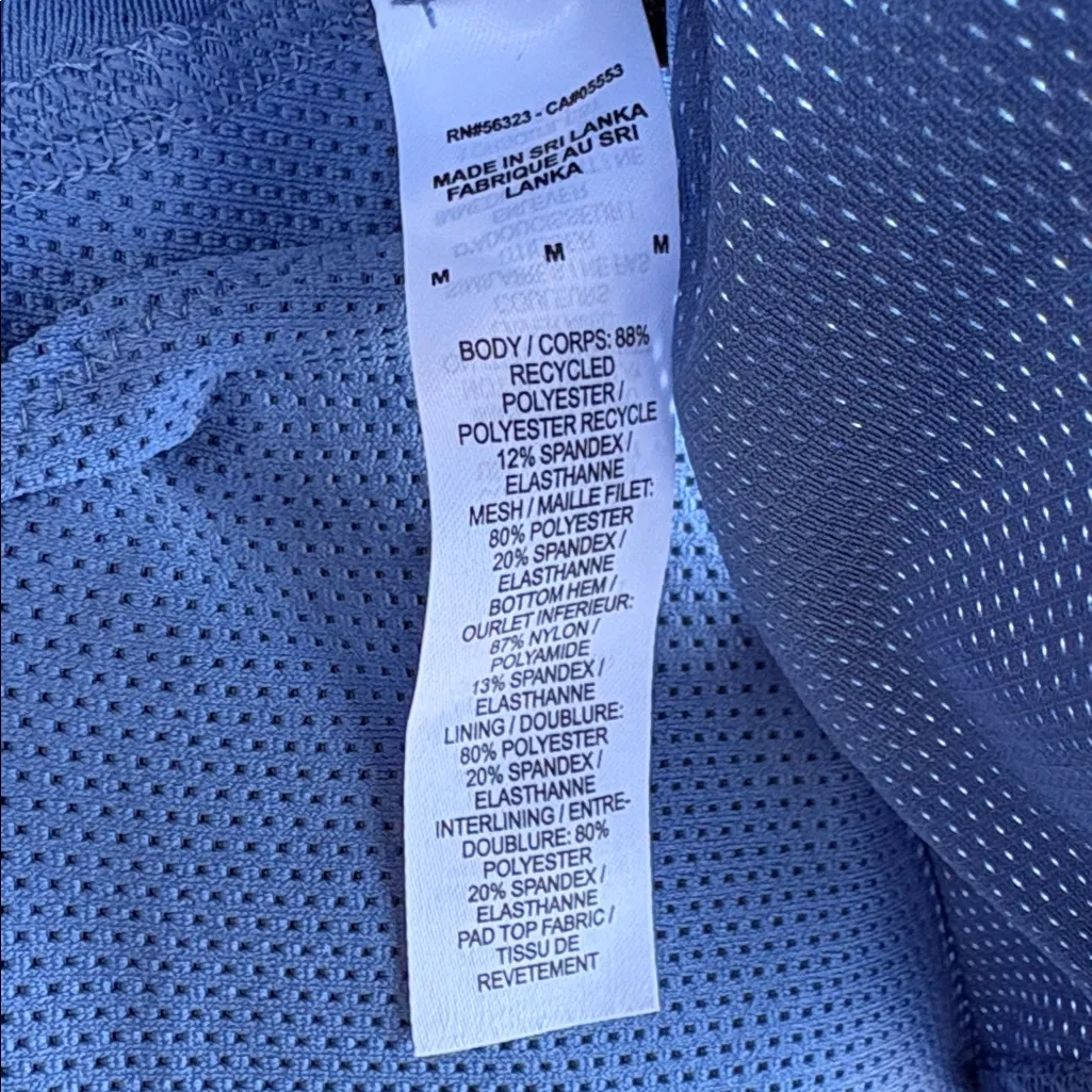 NWT Nike Indy Bra Blue Medium Retail $40.00 - Image 7