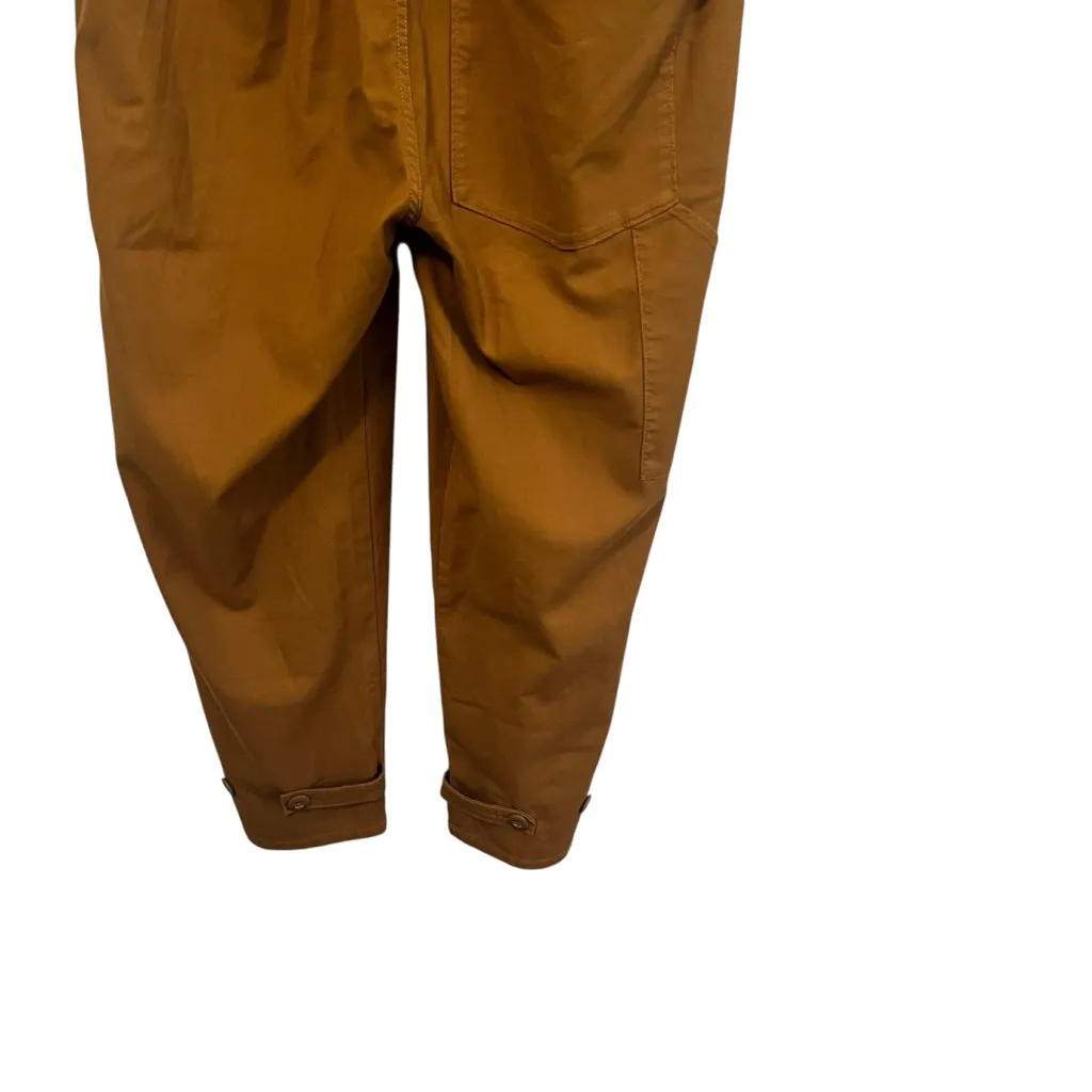 Current/Elliott The Eximia Utility Jumpsuit Camel Wheat Size 3 (Large) - Image 6