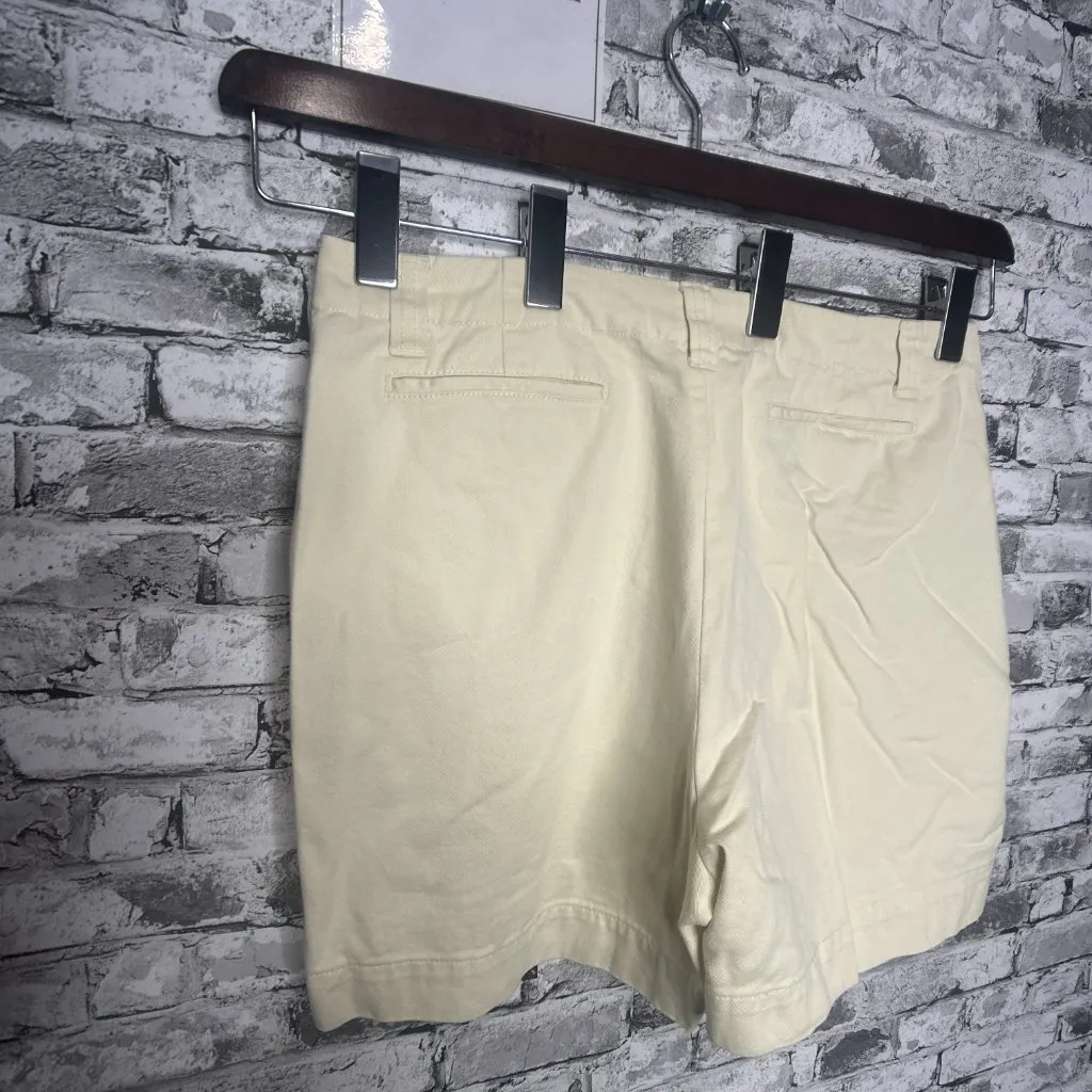 EUC GAP " Clean Cut" Shorts Cream Size 14 - Image 8