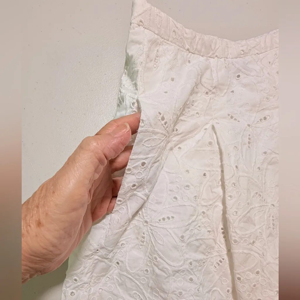 Talbots  Elegant White Skirt - Image 3