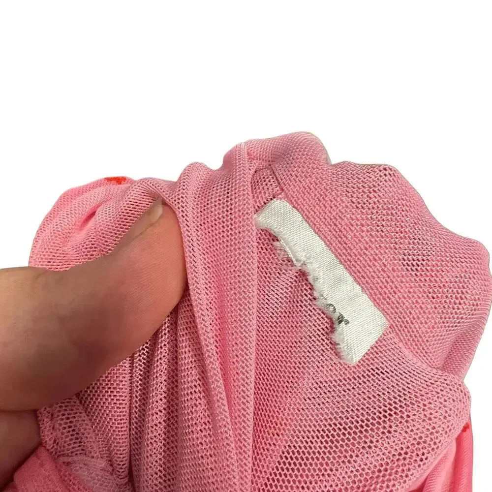 Tiger Mist Toronto Mini Dress Pink Red Floral Print Ruched Size Small‎ - Image 12