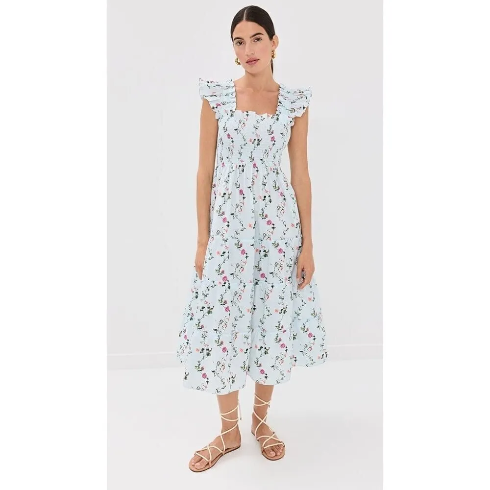 💕HILL HOUSE HOME💕 The Ellie Nap Dress ~ Pond Floral Print XS - Image 4