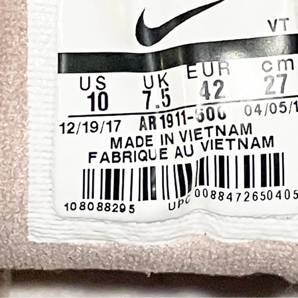 Nike Womens Size 10 Air Max 97 Barely Rose Pink Rare Running Low Top Sneaker - Image 6