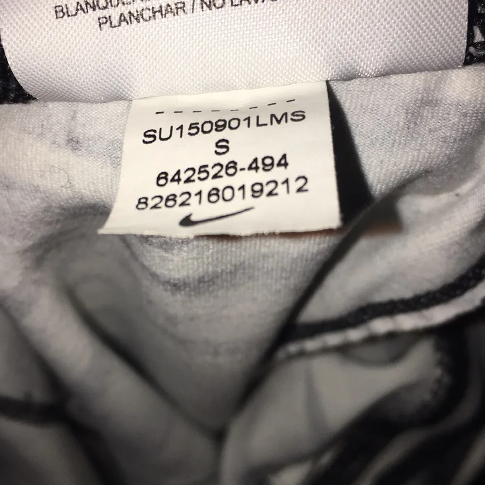 Nike Dri-fit workout leggings black white and gray yoga pants size small​​​​ - Image 10