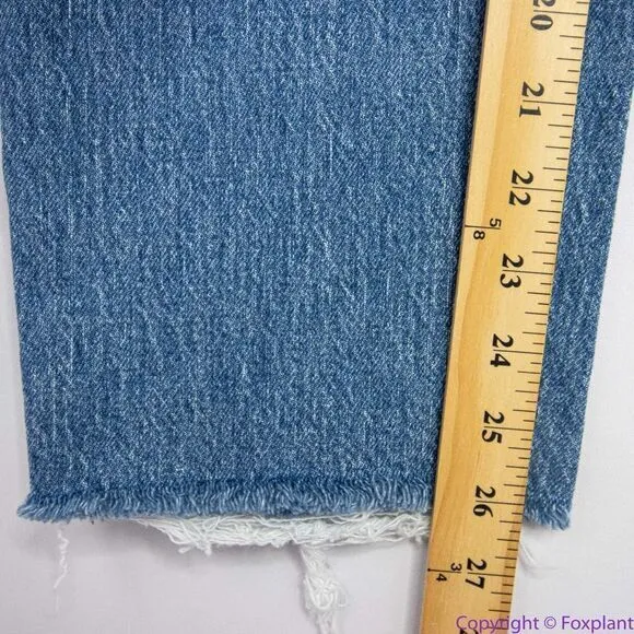Madewell‎ The Perfect Vintage Jean in Earlside Wash: Raw-Hem Edition, 31 - Image 8