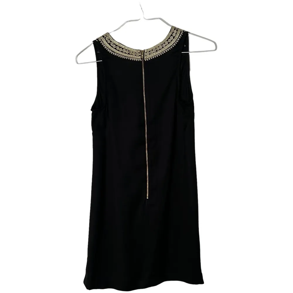 Lilly Pulitzer Carlotta Stretch Shift Dress Tidal Wave 2 Women’s Black 30647 - Image 3