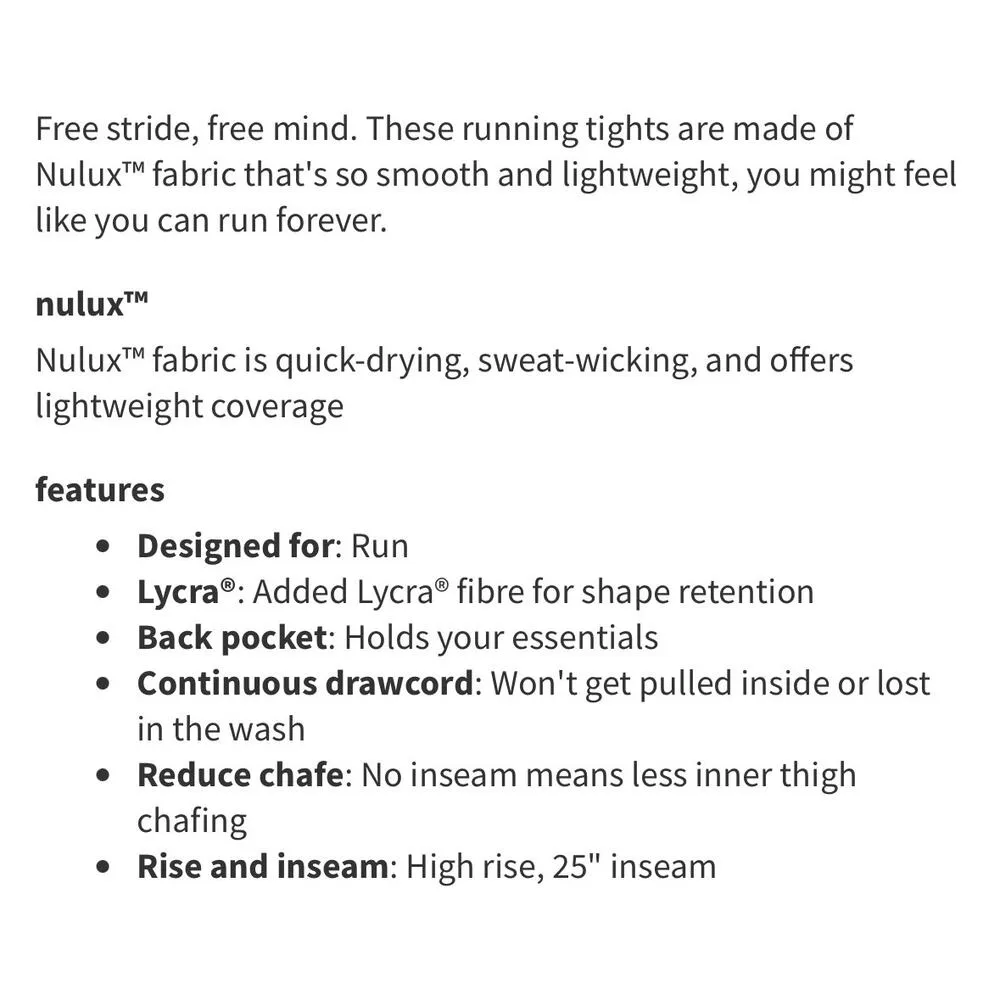 Lululemon Base Pace High Rise Tight 25" Army Green Size 8 - Image 2