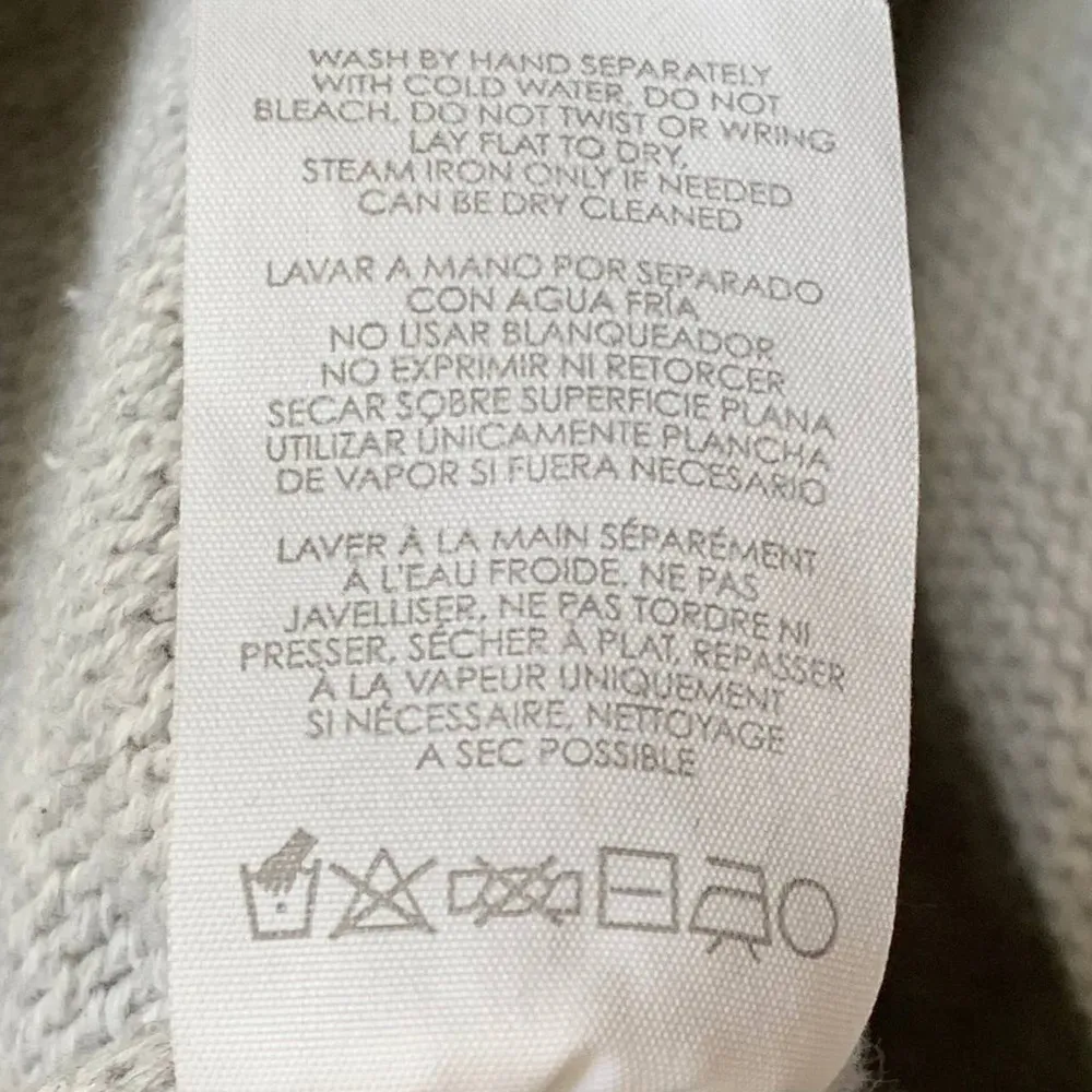 CAbi Pullover Cowl Neck Oversized Knit Sweater Poncho in Gray 3003 - Image 8