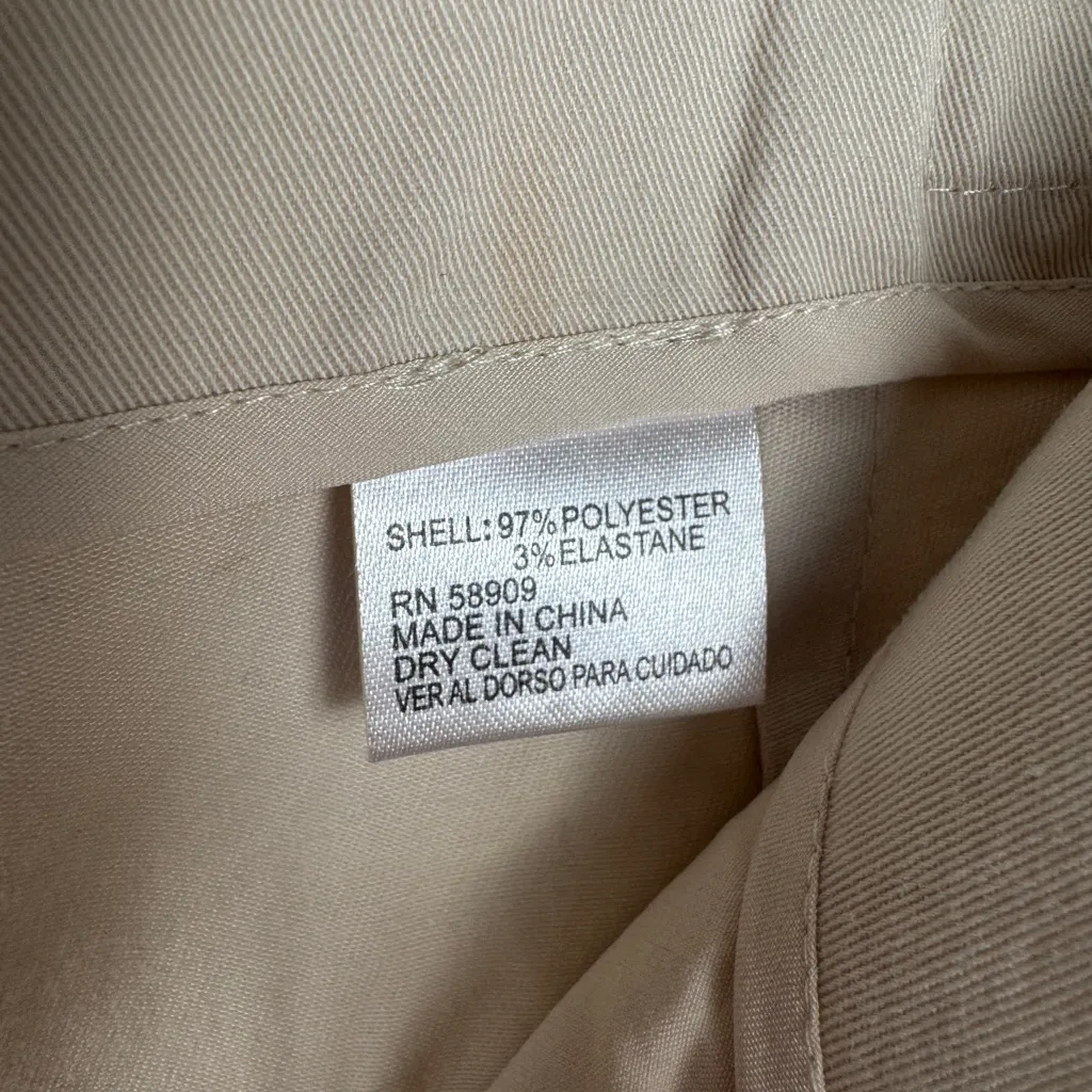 Antonio Melani Beige Wide-Leg Pants - Image 3