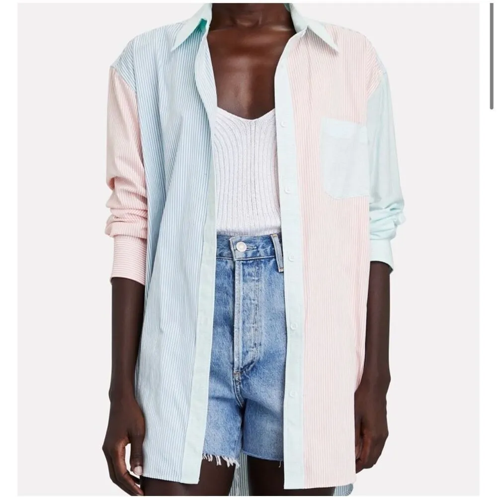 Solid & Striped  Oxford tunic mixed stripe XS - Image 3