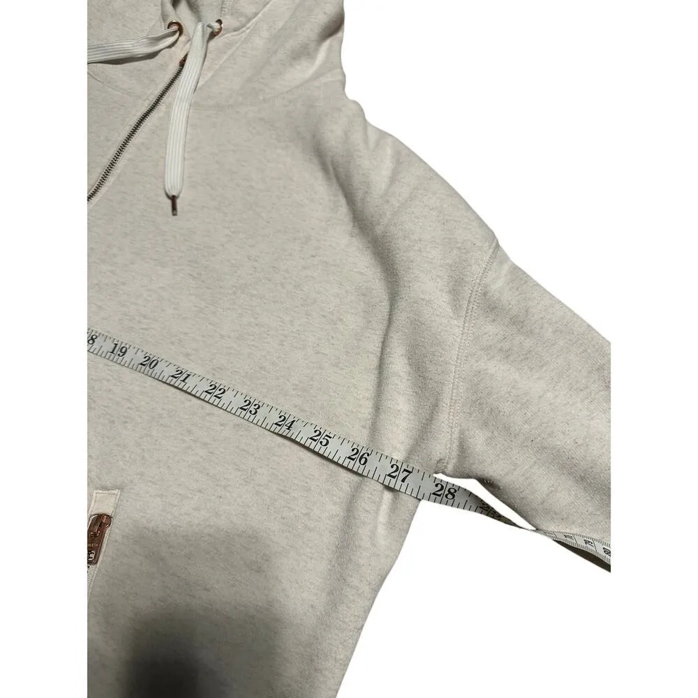 Athleta Full Zip Hoodie Jacket Sweatshirt XL Oversized Sweatshirt Athleisure - Image 5