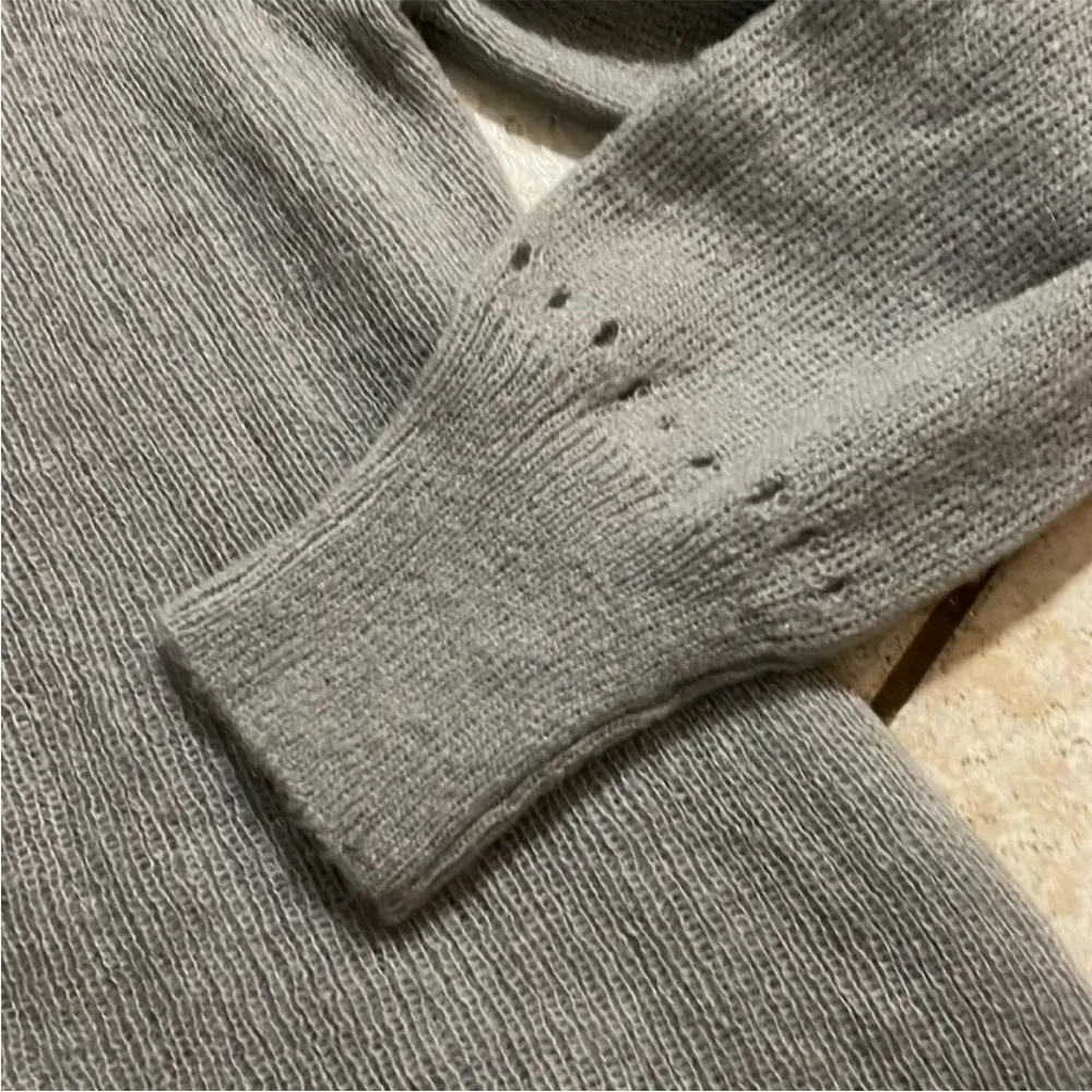 Sundance Gossamer Beauty Pullover small Gray - Image 5