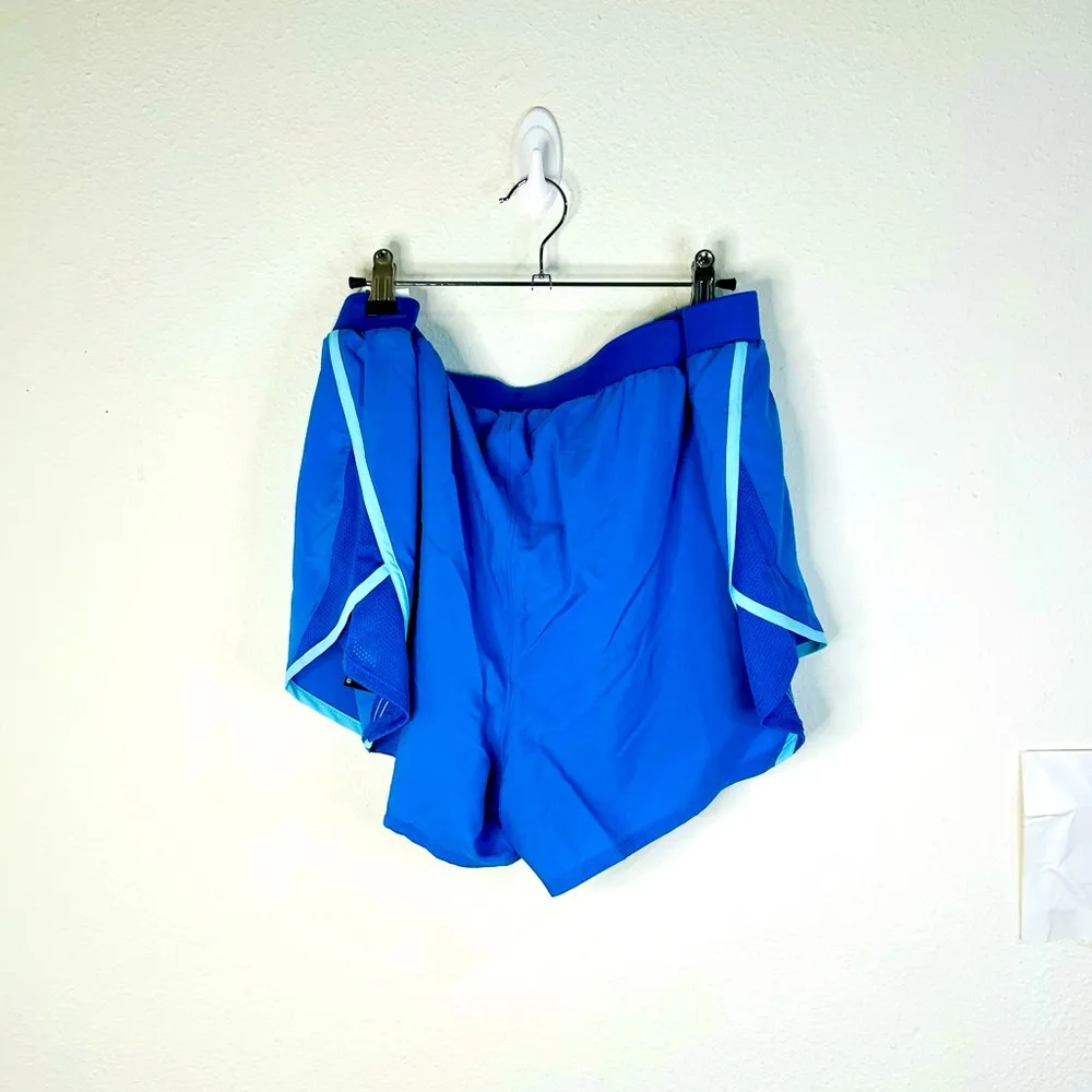 Under Armour Blue Athletic Running Shorts XXL Lined Stretch Waist 3.5” Inseam - Image 5