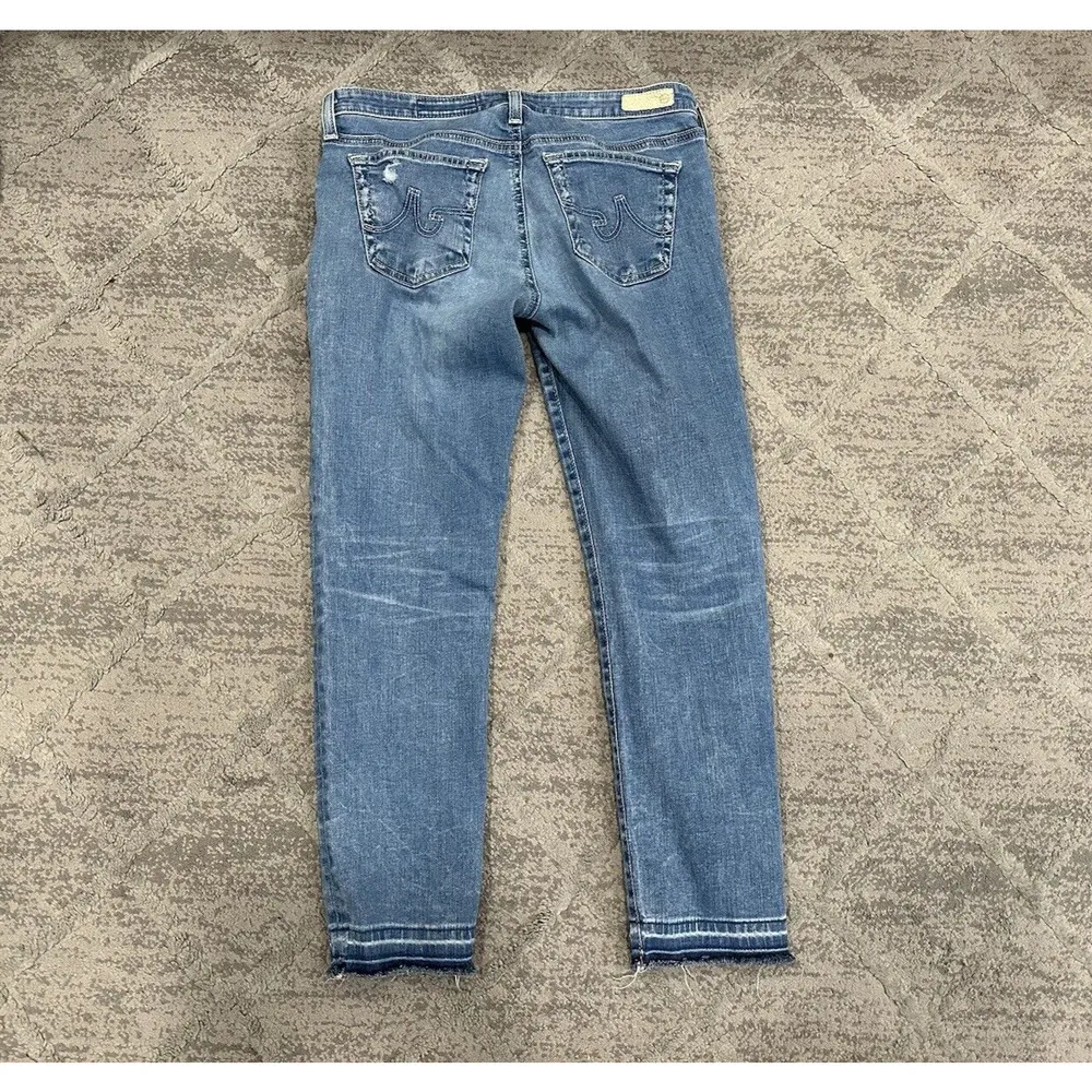 AG Adriano Goldschmied The Stilt Crop Jeans Size 28 - Image 7