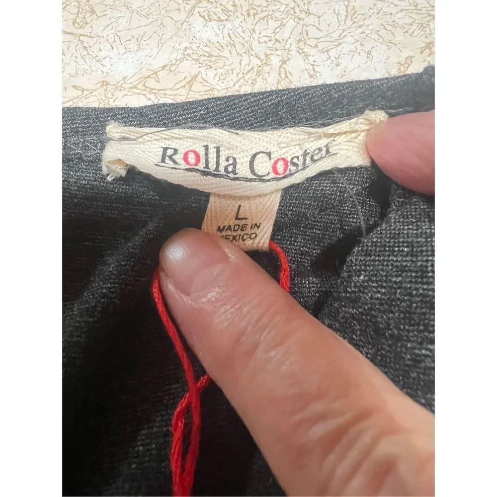 Rolla Coster sleeveless Gray Straight Dress Sz L NWT - Image 3