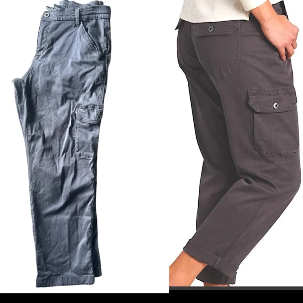 Kuhl cotton stretch hiking cargo pant size 10 - Image 2