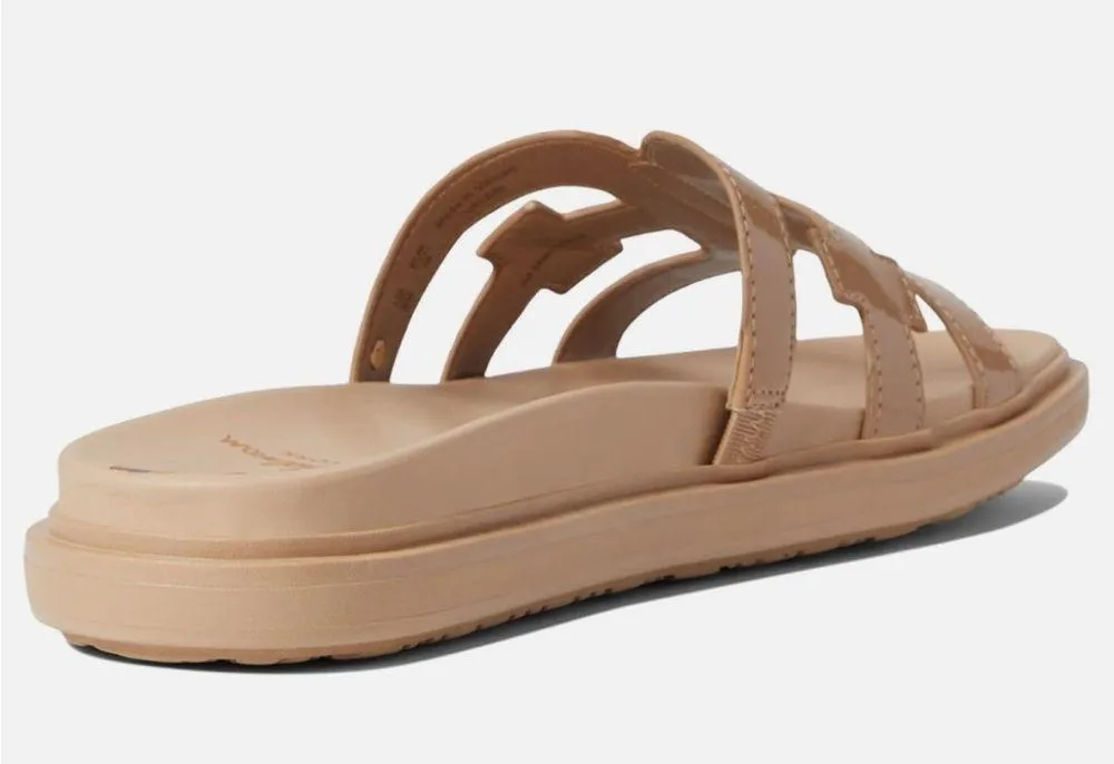 Sam Edelman - VALERI SLIDE SANDAL - Size 9.5 nude patent leather - Image 2