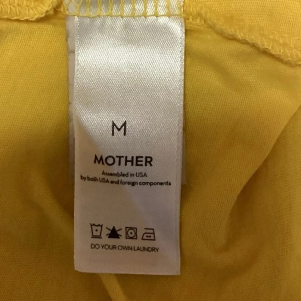 Mother Womens Yellow Boxy Goodie Klo Lemon Keepin Love Alive T Shirt Tee Top M Size M - Image 8