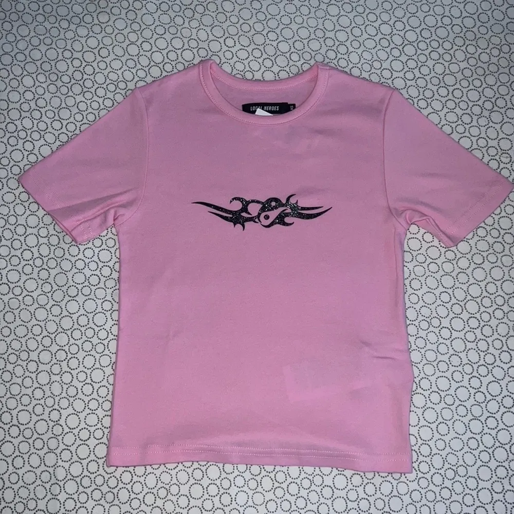 Local Heroes Ying & Yang Slim Fit T-Shirt - Image 3